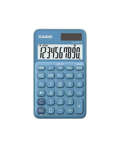 Casio SL-310UC-BU calculator Pocket Basisrekenmachine Blauw