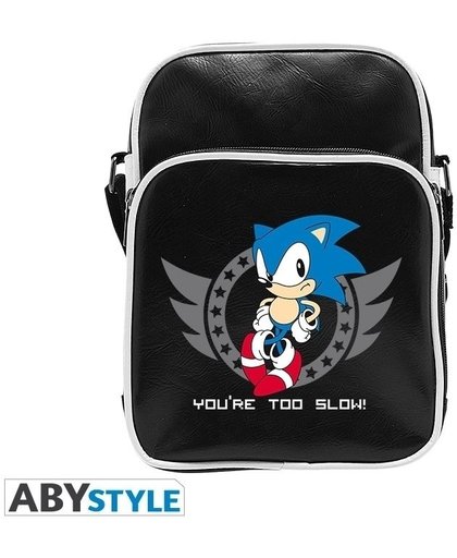 Sonic Small Messenger Bag 'You're too Slow!'
