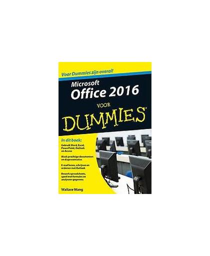 Microsoft Office 2016 voor Dummies. Wang, Wallace, Paperback
