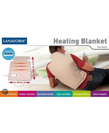 Lanaform Elektrische dekens voor de rug