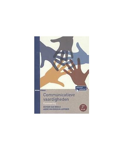 Communicatieve vaardigheden. fysiovaardig, Weele, Esther van, Paperback