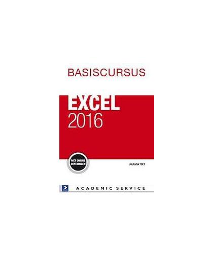 Basiscursus excel: 2016. Toet, Jolanda, Paperback