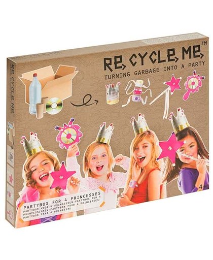 Re-cycle-me knutselpakket Prinsessen feestje