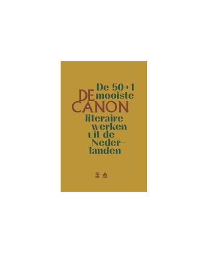 De canon. de 50+1 mooiste literaire werken uit de Nederlanden, Kantl, Hardcover