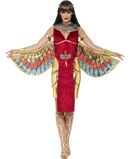 Egyptian Goddess kostuum - jurk met 'vleugels' maat 40-42