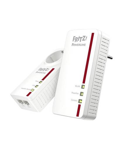AVM FRITZ!Powerline 1260E WLAN Set Powerline WiFi netwerkkit 1200 Mbit/s
