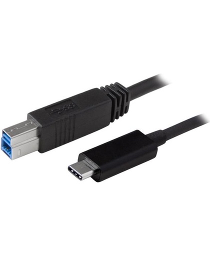 StarTech.com USB31CB1M 1m USB C USB B Mannelijk Mannelijk Zwart USB-kabel