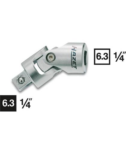 Universeel gewricht Aandrijving (schroevendraaier) 1/4 (6.3 mm) Uitvoering 1/4 (6.3 mm) 36.5 mm Hazet 869X