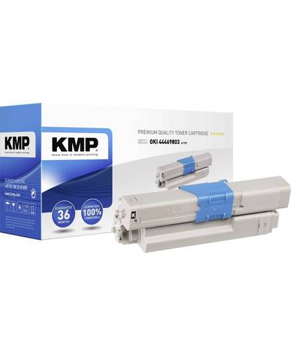 KMP Tonercassette vervangt OKI 44469803 Compatibel Zwart 3500 bladzijden O-T27