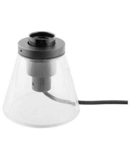 Tafellamp LED E27 60 W OSRAM Vintage 1906 4058075073623 Zwart, Transparant