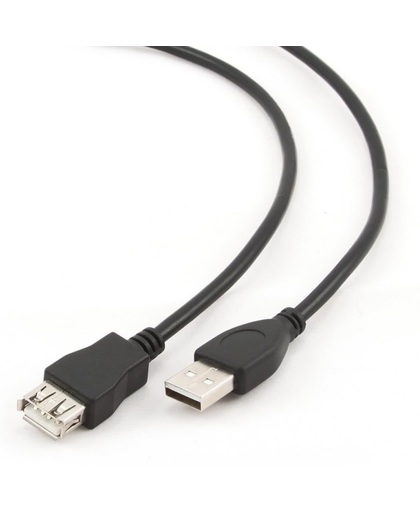 iggual IGG311998 4.5m USB A USB A Mannelijk Vrouwelijk Zwart USB-kabel