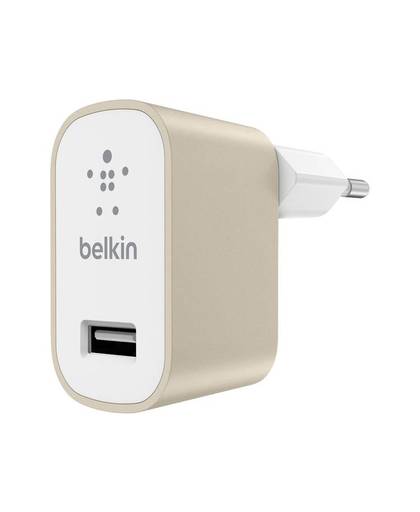 Belkin F8M731vfGLD F8M731vfGLD USB-oplader Thuis Uitgangsstroom (max.) 2400 mA 1 x USB