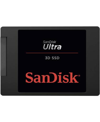 SanDisk UltraÂ® 3D SSD harde schijf (2.5 inch) 1 TB Retail SDSSDH3-1T02-G25 SATA III