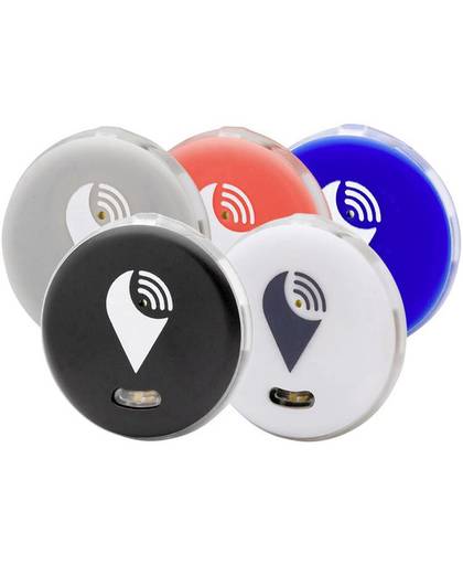 TrackR pixel Bluetooth tracker Multifunctionele tracker Zwart, Blauw, Rood, Wit, Grijs