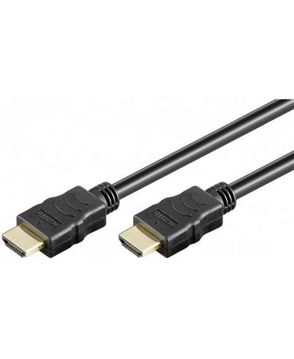 Goobay HDMI Aansluitkabel [1x HDMI-stekker - 1x HDMI-stekker] 10 m Zwart