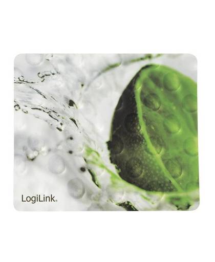Muismat LogiLink ID0153 3D Design Lemon Groen, Zilver-grijs