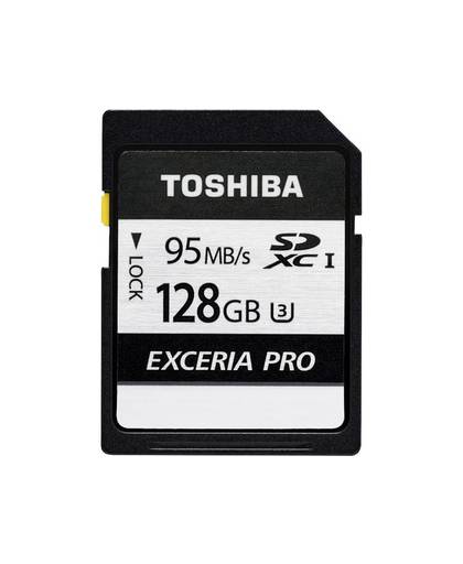 Toshiba EXCERIA PRO - N401 flashgeheugen 128 GB SDXC Klasse 3 UHS-I