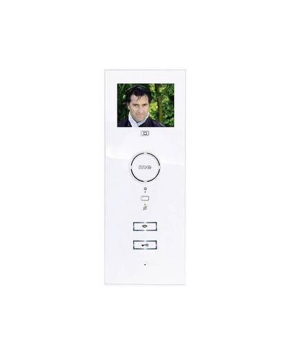 m-e modern-electronics VDV-503 WW Video-deurintercom Kabelgebonden Binnenunit voor 1 gezinswoning Wit