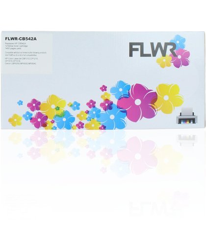 FLWR - Toner / 125A / Geel -  geschikt voor HP