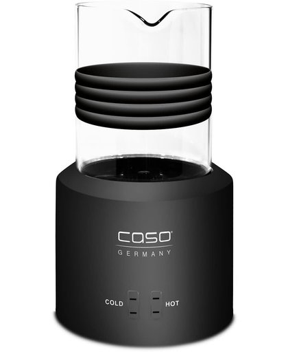 CASO Crema Glas - Melkopschuimer - Zwart