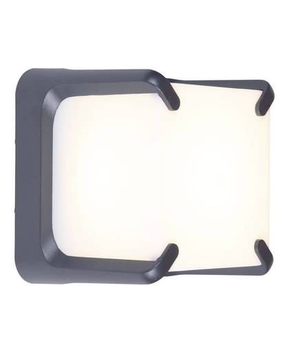 Buiten LED-wandlamp 8.7 W Warm-wit Antraciet Lutec Armor 6166 gr