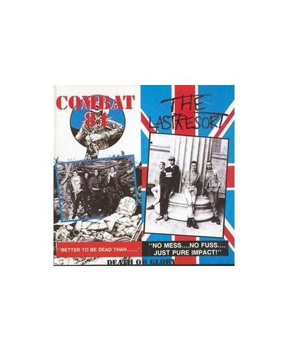 DEATH OR GLORY -LTD- *500 COPIES*. COMBAT 84/LAST RESORT, Vinyl LP