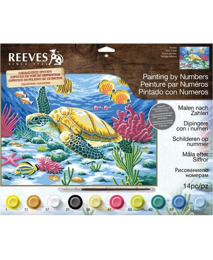 Reeves Schilderen nummer pl130 turtle