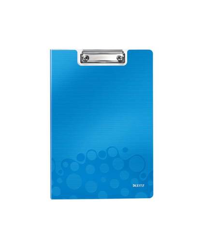 Leitz WOW Clipfolder with cover klembord Blauw A4 Metaal, Polyfoam