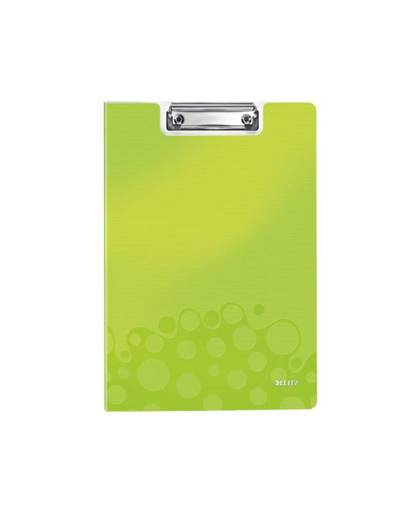 Leitz WOW Clipfolder with cover klembord Groen A4 Metaal, Polyfoam