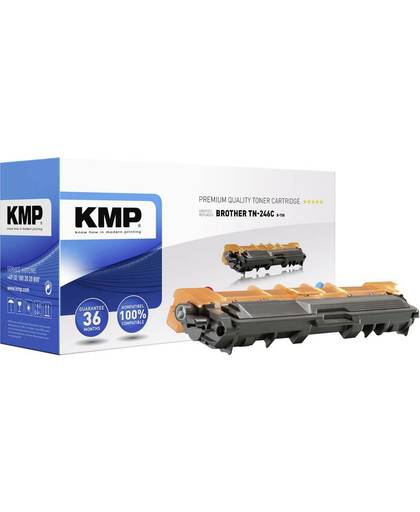 KMP Tonercassette vervangt Brother TN-246C, TN246C Compatibel Cyaan 2200 bladzijden B-T58