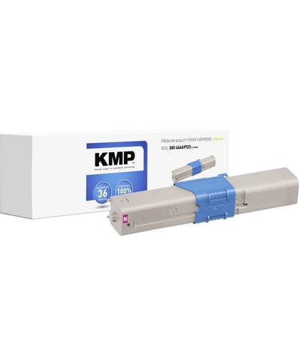 KMP Tonercassette vervangt OKI 44469723 Compatibel Magenta 5000 bladzijden O-T49MX