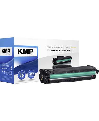 KMP Tonercassette vervangt Samsung MLT-D111S Compatibel Zwart 1000 bladzijden SA-T85