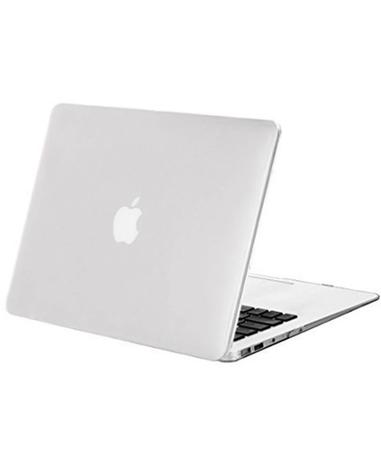 Macbook Case voor MacBook Air 11 inch - Laptoptas - Clear Hard Case - Transparant