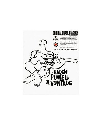 A VONTADE -LTD- LIMITED TO 1000 COPIES ON 180 GRAM VINYL. BADEN POWELL, Vinyl LP