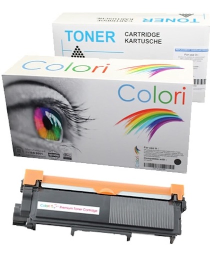 Merkloos   Inktcartridge / Alternatief voor de Toner voor Brother Tn2320 Hl-L2300|Toners-en-inkt