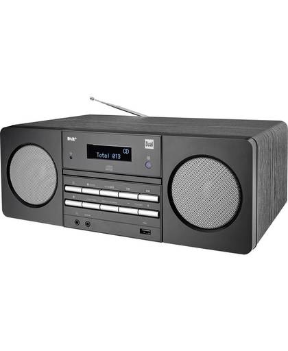 Dual DAB 410 DAB+ CD-radio AUX, CD, DAB+, FM, USB Zwart