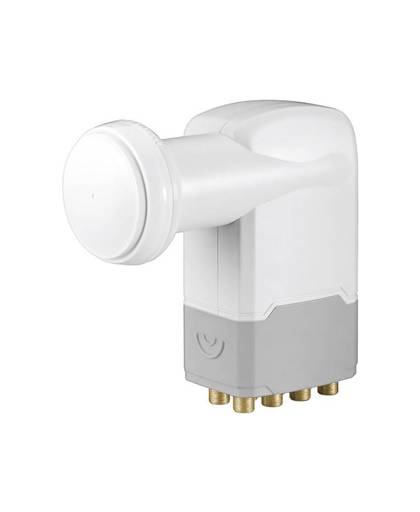 Goobay Universal Octo-LNB Aantal gebruikers: 8 Feed-opname: 40 mm vergulden aansluiting, met switch