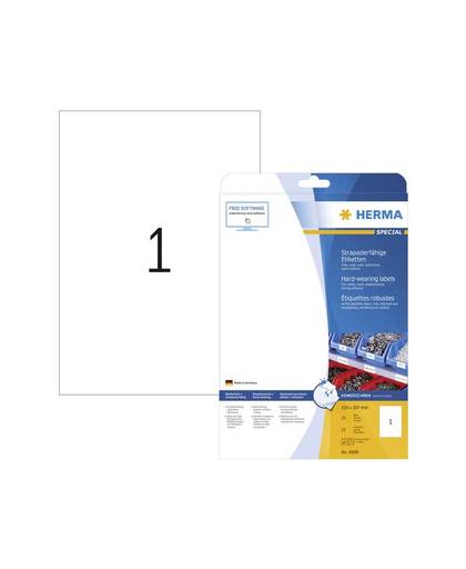 HERMA 4698 printeretiket Wit Zelfklevend printerlabel