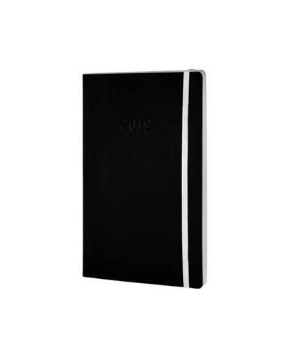 Chronoplan Black Edition 2019 DIN A5 Softcover 50929 DIN A5 Kleur cover: Zwart 1 stuks
