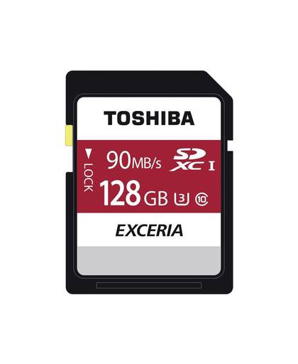 Toshiba THN-N302R1280E4 flashgeheugen 128 GB SDXC Klasse 10 UHS-I