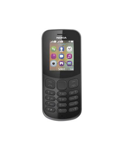 Nokia 130 Dual-SIM telefoon Zwart
