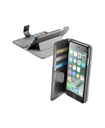 Cellularline Book Agenda iPhone Flip Case Geschikt voor model (GSMs): Apple iPhone 7 Zwart
