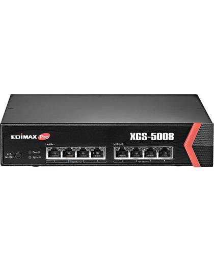 EDIMAX Pro XGS-5008 Netwerk switch RJ45 8 poorten