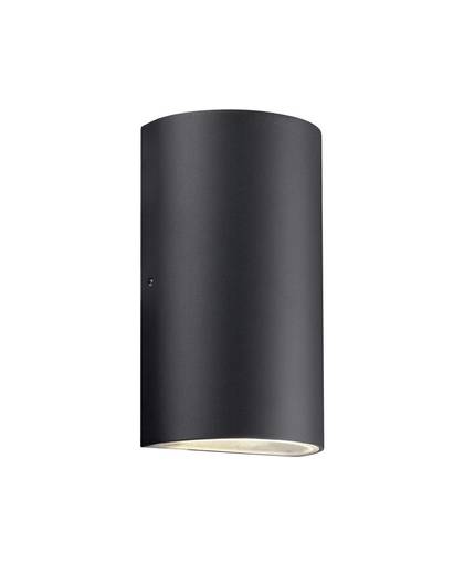 Buiten LED-wandlamp 10 W Warm-wit Zwart Nordlux Rold 84141003