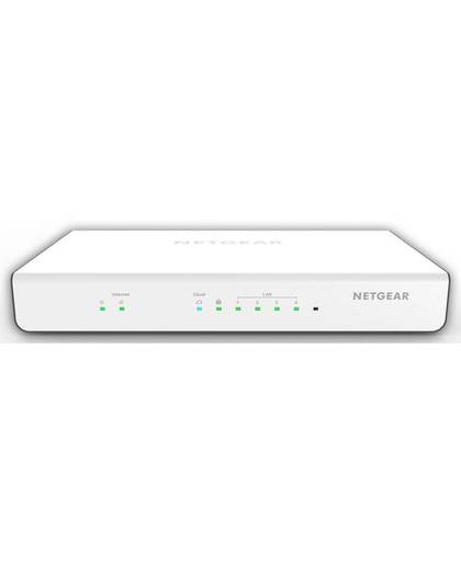 Netgear BR500 bedrade router Ethernet LAN Wit