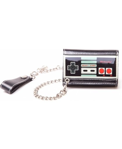 Nintendo Controller Trifold Chain Wallet