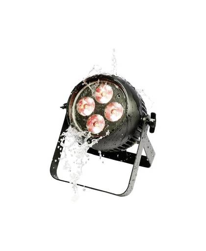 LED-buitenschijnwerper Cameo ZENIT P 40 Aantal LEDs: 4 x 10 W Zwart