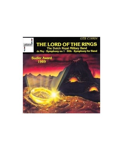 LORD OF THE RINGS DE MEY - SYMPHONY 1/BILIK - SYMPHONY FOR BAND. Audio CD, DUTCH ROYAL MILITARY BAND, CD