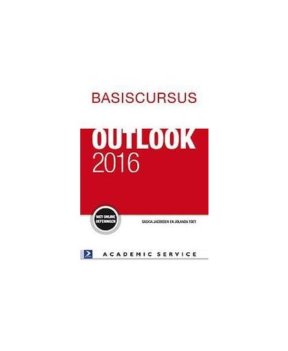 Basiscursus outlook: 2016. Toet, Jolanda, Paperback