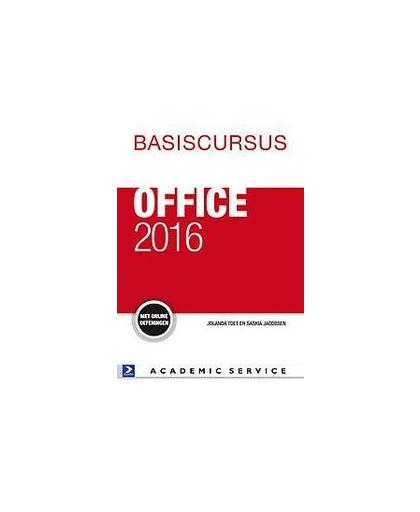 Basiscursus Office 2016. Toet, Jolanda, Paperback
